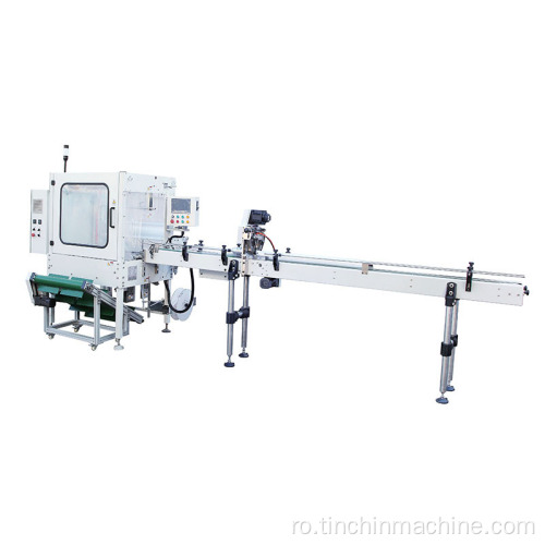 Mașină de ambalare a cupei verticale din plastic cu contor cu laser